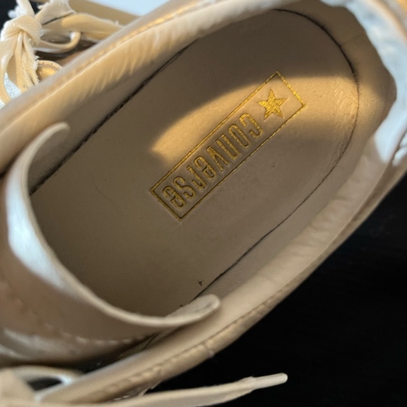 Converse Metallic Gold Sneakers - Picture 2 of 3